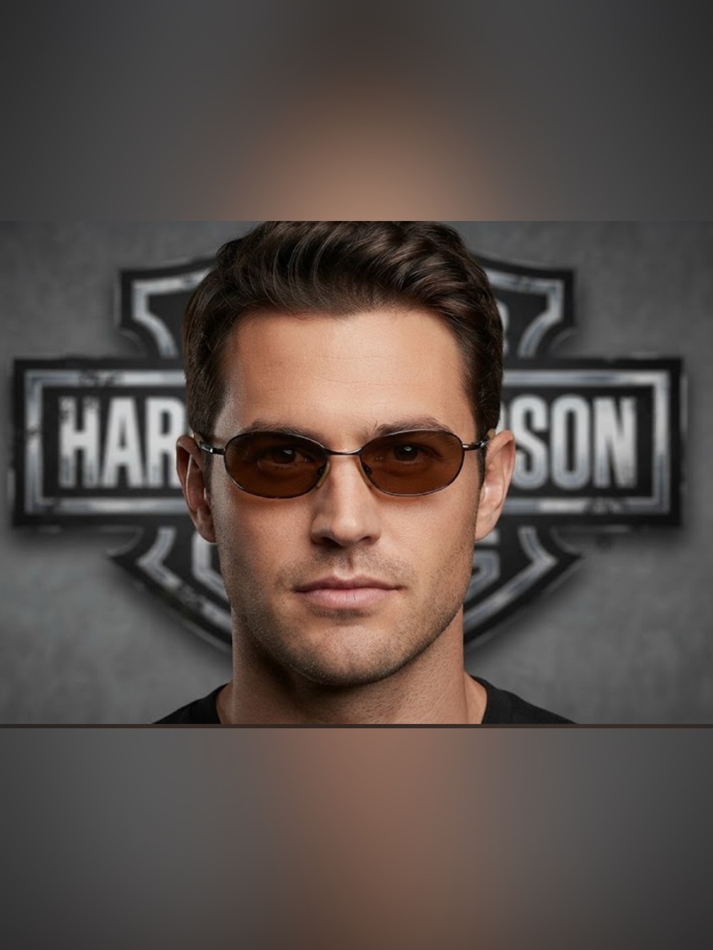 Authentic Harley-Davidson men’s signature designer sunglasses